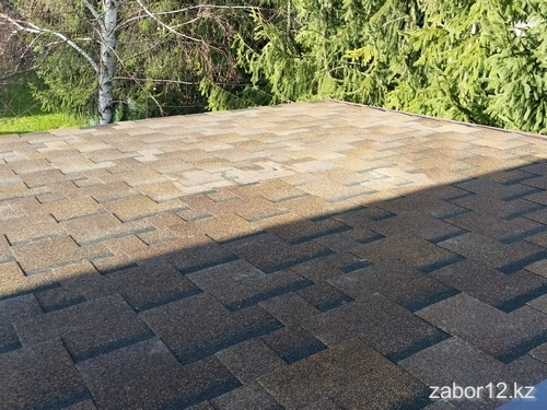 Навес из мягкой кровли